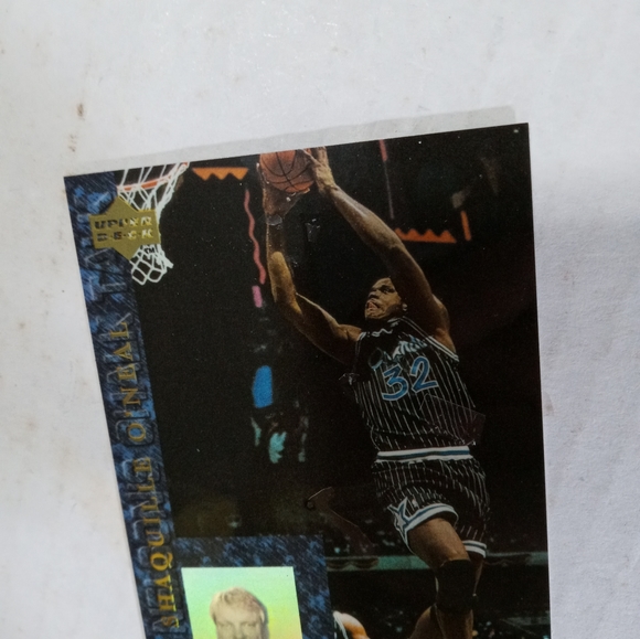 1994 UPPER DECK USA BASKETBALL CHALK TALK: SHAQUILLE O'NEAL #CT9 SHAQ HOLOGRAM - Picture 8 of 12